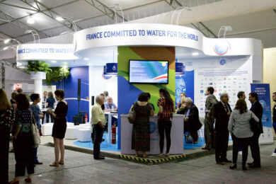 stand PFE au forum mondial de l'eau