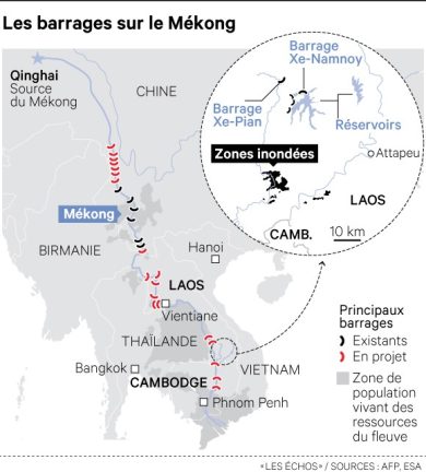 carte_barragemekong_lesechos_AFP