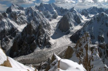 glaciers hautes montagnes asie