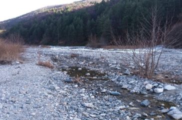 Djerman River near Dupnitsa (Bulgaria)