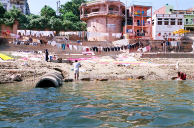 Drainage-in-Ganga-at-Varanasi