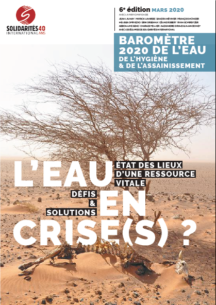 Solidarites International Couv baromètre eau 2020