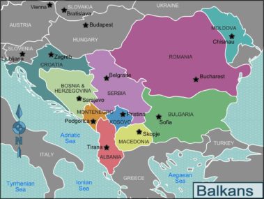 Carte Balkans