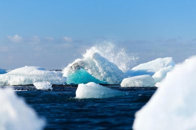 iceland, cold, glacier, melting, snow, thawing, ice, lagoon, pol