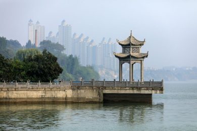 Chine, Province du Henan, Luoyang, Fleuve Jaune