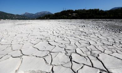 Le Var asseché Sébastien Nogier-EPA