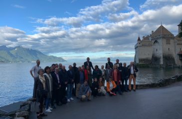 Délégation IAGF devant Château Chillon